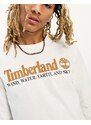 Timberland - YC Archive - Maglietta a maniche lunghe bianca con logo-Bianco