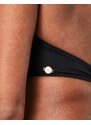 Sunseeker - Top bikini a fascia con ferretto blu bachelor-Nero