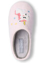 Pantofole rosa da bambina con unicorno Hot Sand