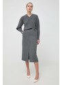 Beatrice B maglione in misto lana donna colore grigio