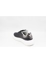 Y-NOT Sneakers donna white silver metal