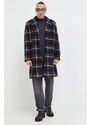 HUGO cappotto con aggiunta di lana