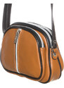 Leather Trend Fenu - Flap Bag da Donna Marrone In Vera Pelle