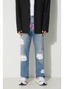 Heron Preston jeans Hp Pattern Reg Denim 5 Pckts uomo HMYA011F23DEN0014501