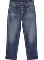 Dondup Jeans cropped Koons bottoni gioiello
