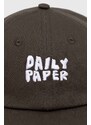 Daily Paper berretto da baseball in cotone Horiya colore grigio 2323040