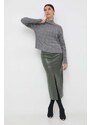 Marella maglione in lana donna colore grigio