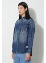 Evisu camicia di jeans Seagull Appolique uomo 2EAHTM3SL8012RXCT