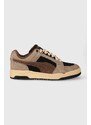Puma sneakers in camoscio Slipstream Lo Texture colore marrone 393131