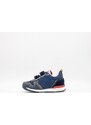 FALCOTTO Sneakers in pelle e suede - Navy