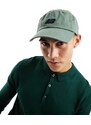 New Balance - Cappellino oliva con logo ricamato-Verde
