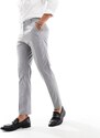 Selected Homme - Pantaloni eleganti slim grigio chiaro