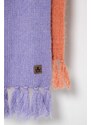 Jail Jam sciarpacon aggiunta di lana colore violetto
