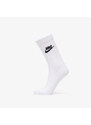 Nike NSW Everyday Essential Crew Socks 3-Pack White/ Black L