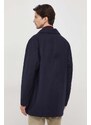 Polo Ralph Lauren cappotto in lana colore blu navy