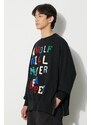 Undercover felpa in cotone Sweatshirt uomo colore nero UC2C4811.2