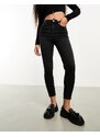 Miss Selfridge Petite - Jeans skinny lavaggio nero