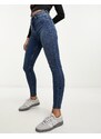Miss Selfridge - Jeans skinny lavaggio indaco-Blu