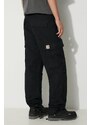 Carhartt WIP pantaloni in cotone colore nero