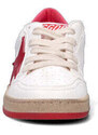GOLDEN GOOSE BALL STAR NEW Sneaker bimbo bianca/rossa in pelle SNEAKERS