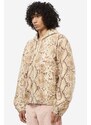 Stussy Giacca CANVAS WORK JACKET in cotone animalier