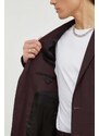 The Kooples giacca in lana colore granata