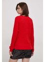 Tommy Hilfiger maglione in cotone colore rosso