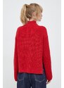 Marc O'Polo maglione in cotone colore rosso