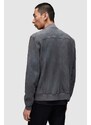 AllSaints giacca da motociclista uomo colore grigio