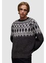 AllSaints maglione in lana Aces colore nero