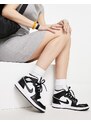 Air Jordan - 1 - Sneakers alte bianche e nere-Bianco