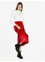 Sweet Miss Gonna Midi In Velluto Gonne Lunghe Donna Rosso Taglia S/m