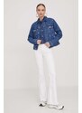 Karl Lagerfeld Jeans giacca di jeans donna colore blu