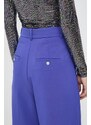 Custommade pantaloni donna colore violetto