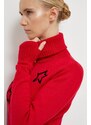 Rossignol maglione in lana JCC donna colore rosso