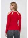 Karl Lagerfeld maglione donna colore rosso