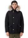 Woolrich Arctic Detachable Fur Anorak Nero Uomo,Ne