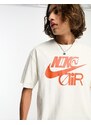 Nike - Air M90 - T-shirt bianco sporco-Blu