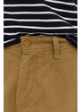 Levi's pantaloni in cotone colore giallo