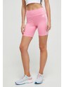 adidas Performance pantaloncini da allenamento Training Essentials colore rosa con applicazione IS4206