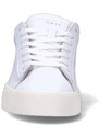 D.A.T.E. Sneaker donna bianca/magenta in pelle SNEAKERS