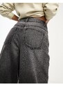 Miss Selfridge - Jeans larghi lavaggio nero