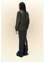 RAINS - Liner High Neck Jacket, Colore Verde Oliva, Taglia Internazionale Uomo S