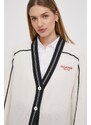 Tommy Hilfiger cardigan in lana colore beige