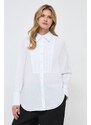 Custommade camicia in cotone donna colore bianco