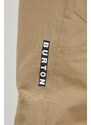 Burton pantaloni Covert 2.0 Insulated colore beige