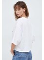 Guess Originals t-shirt in cotone donna colore bianco