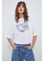 Guess Originals t-shirt in cotone donna colore bianco