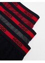 Hugo Red Hugo - Bodywear - Confezione da 3 slip a vita bassa multicolore