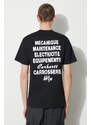Carhartt WIP t-shirt in cotone S/S Mechanics T-Shirt uomo colore nero I032880.89XX